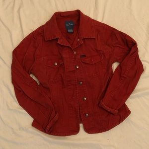 Red Faconnable Jacket